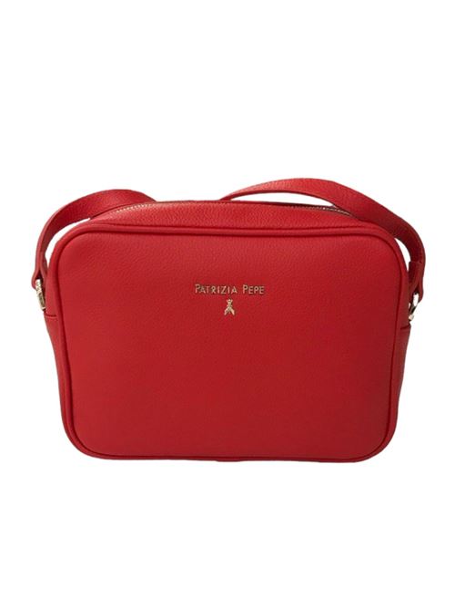 Camera bag in pelle con tasca interna PATRIZIA PEPE | CB8985L001R835